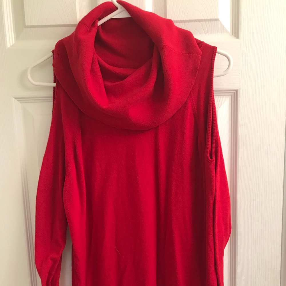 Cold Shoulder Sweater
